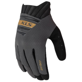 Gloves KLS CUTOUT LONG 022 anthracite XXL