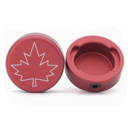 Dangerboy Bar End Cap Green Maple Leaf