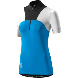 WOMEN'S SYNCHRO SHORT SLEEVE JERSEY: TRANS RED/BLACK/WHITE 10