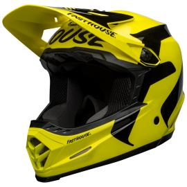 FULL9 FUSION MIPS MTB FULL FACE HELMET 2021 OSS HIVISBLACK 5961CM