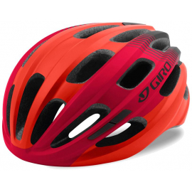 GIRO ISODE HELMET 2019: MATTE RED/BLACK UNISIZE 54-61CM