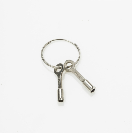HAMAX KEY SET FOR LOCKABLE BRACKET (PAIR):