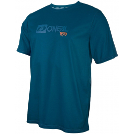 SlickRock Short Sleeve Petrol/Orange Large