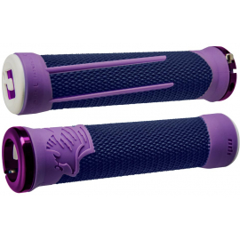 ODI AG-2 MTB grip, Aaron Gwin Signature Purple/Blue 135mm