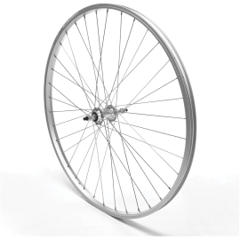 Rear Wheel Single Wall Silver Nutted Gear Sided