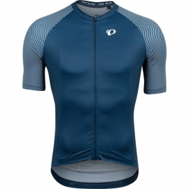 Men's Interval Jersey, Navy/White Bevel, Size XL