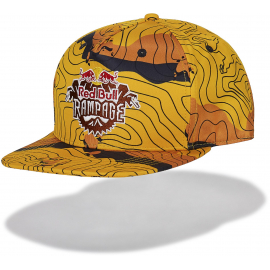 RED BULL RAMPAGE CONTOUR FLAT CAP: MULTICOLOUR ONE SIZE