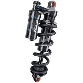 ROCKSHOX REAR SHOCK SUPER DELUXE ULTIMATE COIL RCT 230X60 MREBMCOMP 380LB LOCKOUT FORCE CARTRIDGE BEARING STANDARD MOUNT INCLUDES MOUNTING HARDWARE 8X208X30 SANTA CRUZ NOMAD  230X