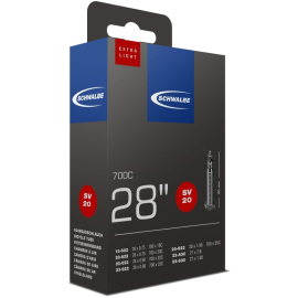 INNER TUBE SV20 XLIGHT 700C 40MM