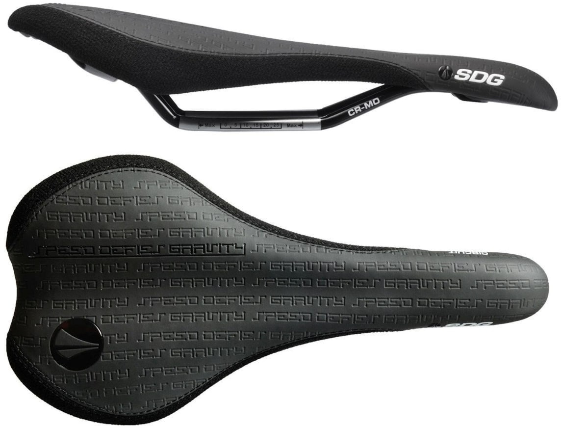 NEUF selle Bikingreen Koior « 255 g » blanche avec balck Cr-Mo rail