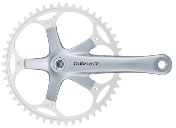 Shimano FC-7710 Dura-Ace Track crankset without chainring 165 mm