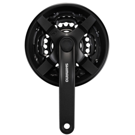 FC-TY301 chainset 42 / 34 / 24  6/7/8-speed  150 mm  with chainguard