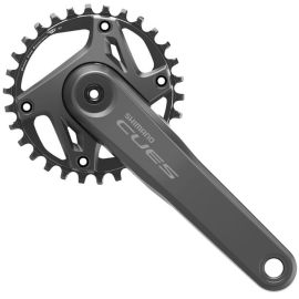 FC-U6000 CUES 2 piece design chainset, for 9/10/11-speed, 52mm CL 170 mm, 32T