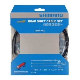 Road gear cable set  Polymer coated inners