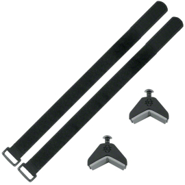 Anywhere Adapter Water Bottle Cage Mounting Adapter: Black