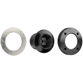 Truvativ DUB M18 Crank Bolt and M30 Self-Extracting Cap Black