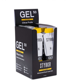 GEL50 Citrus Fruits DualCarb Energy Gel x12