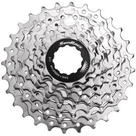 SunRace CSR86  8Speed Road Cassette 1225T in Nickel
