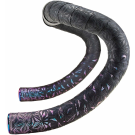 Sticky Kush Star Fade Bar Tape OIL SLICK  OIL SLICK PLUGS