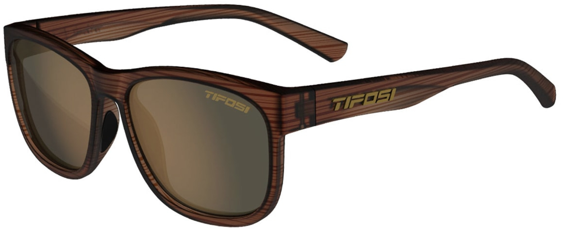 Tifosi Swick Single Lens Eyewear: Slim and durable, perfect for an active lifestyle, provides unbreakable protection and comfortable fit, Onyx Blue Fade/New Blue