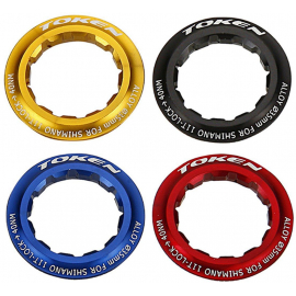 Alloy Lockring Shimano 12T Blue