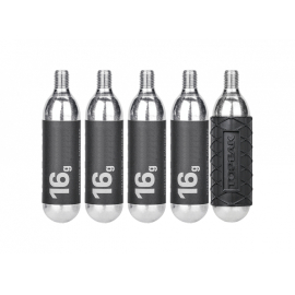 CO2 Cartridges With Sleeve - 16g