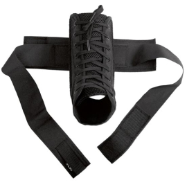Ankle Support Stabilizing ankle support system. Flexible hems & 3D mesh padded tongue. S/M or L/XL